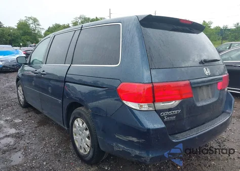 2010 Honda Odyssey Lx from USA, damaged, VIN 5FNRL3H29AB087843